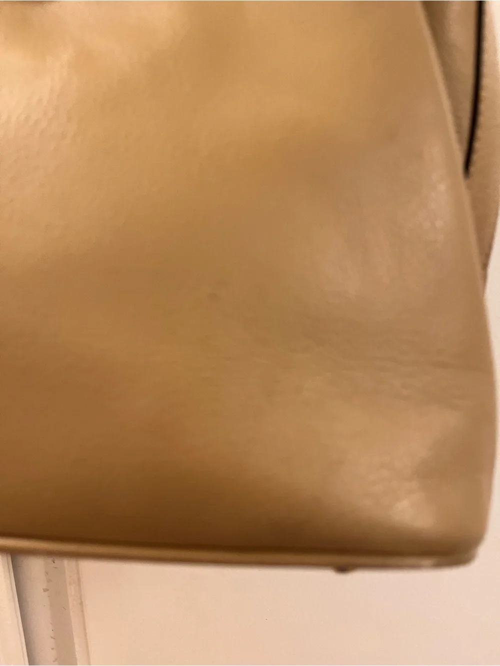 Belle & Bloom Camel Genuine Leather Tote